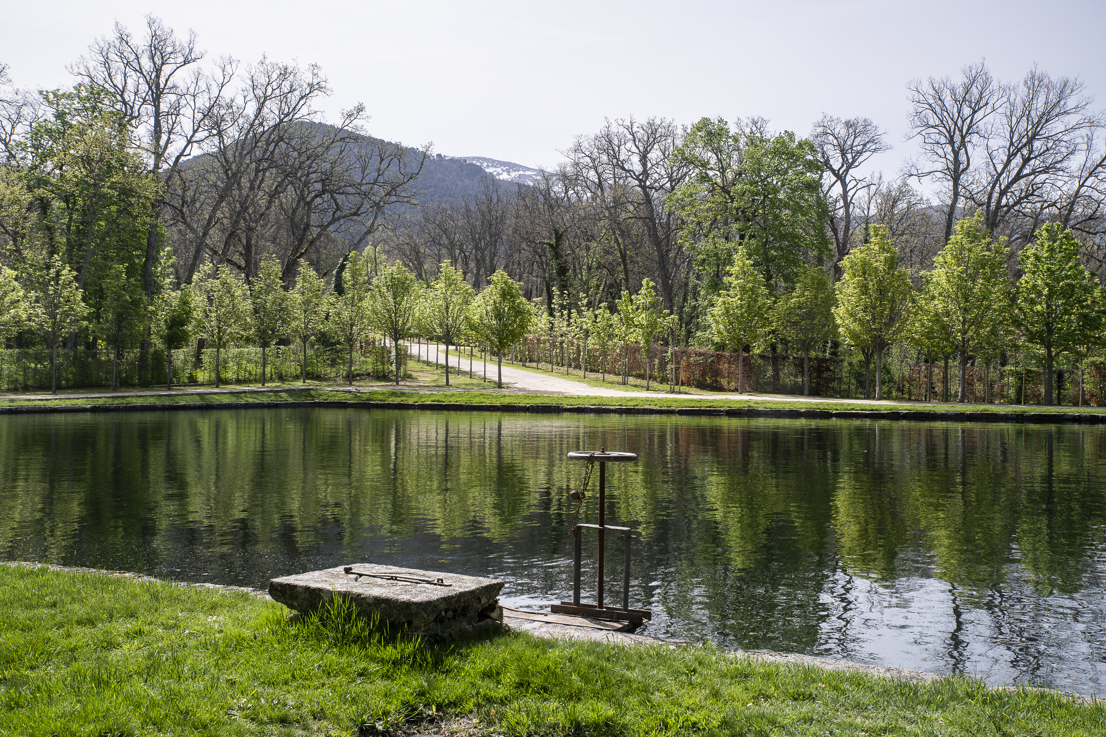 Estanque Cuadrado, Jardines de La Granja